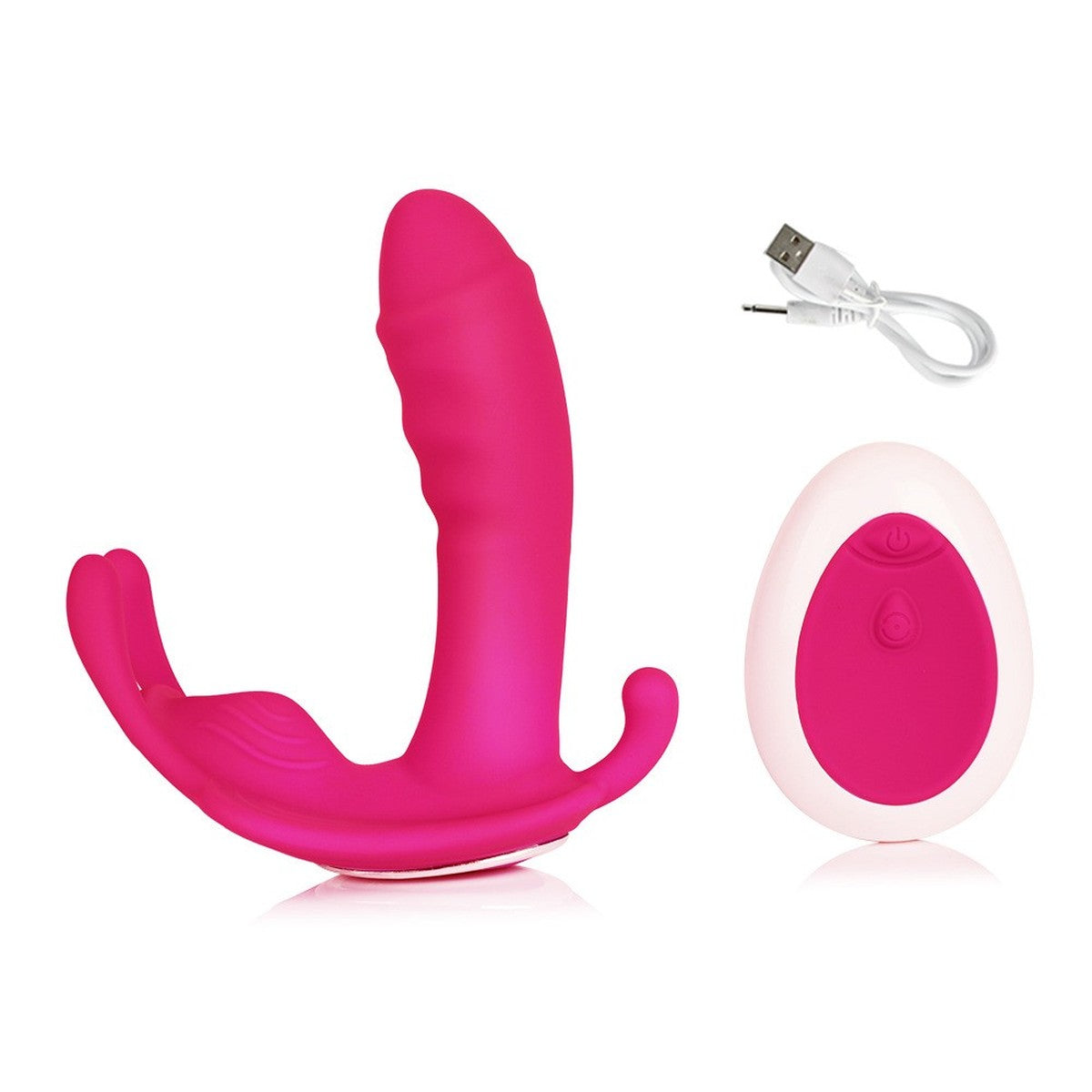 Ferngesteuerter Butterfly-Vibrator – tragbar, 10 Vibrationsmodi
